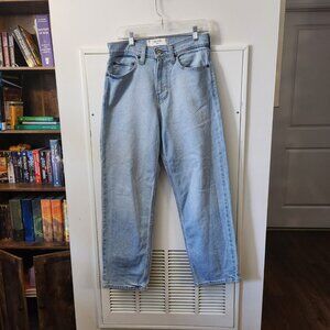 Hollister Baggy Y2K Light Wash Jeans W28 L30 Vintage Style